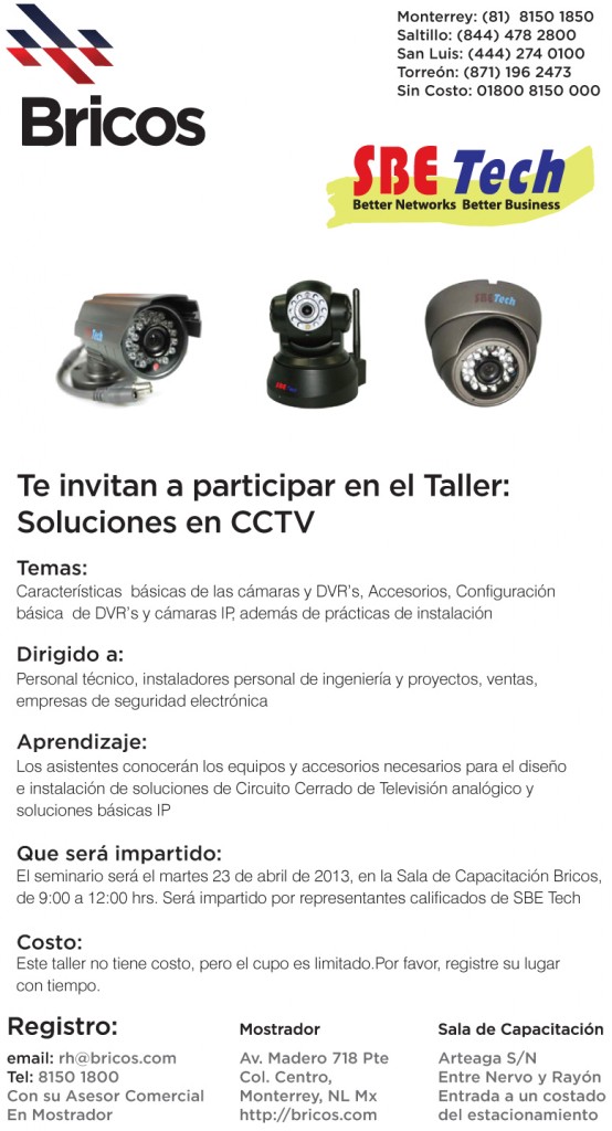 Invitación a CCTV