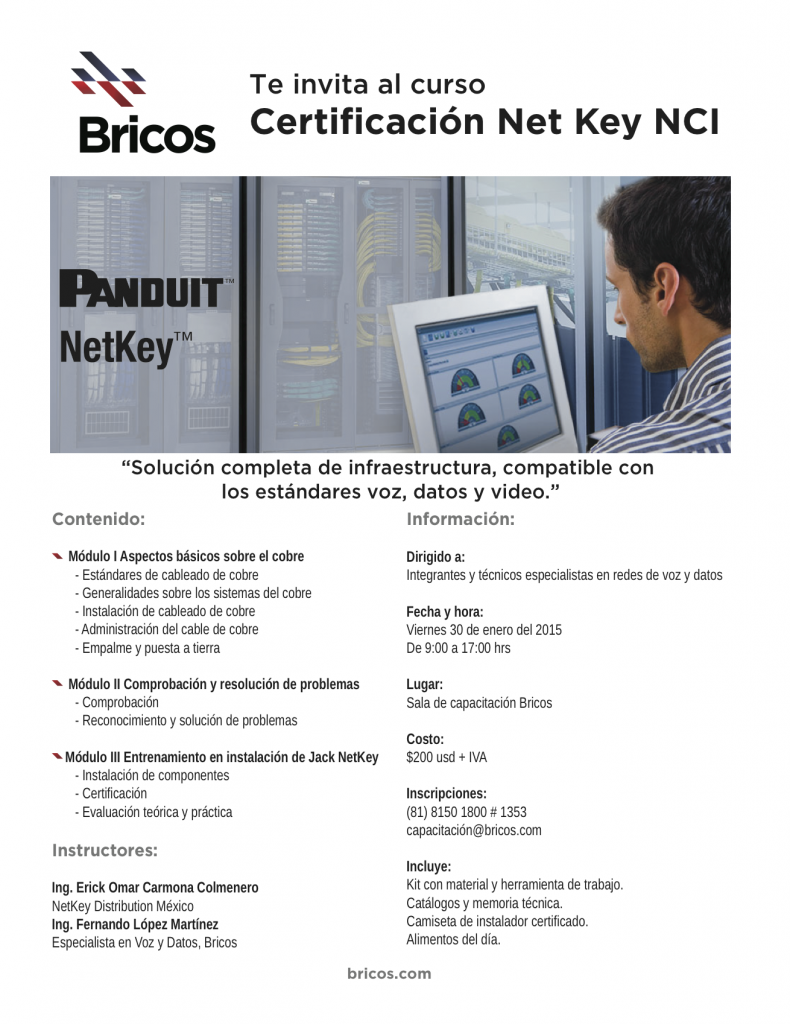 Certificacion NetKey Enero 2015