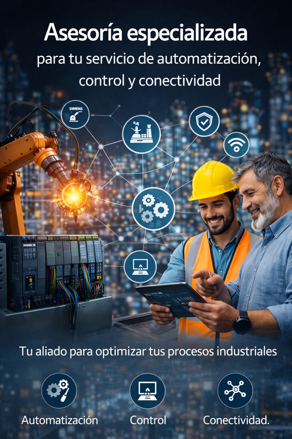 asesoría especializada para tu servicio de automatización, control y conectividad