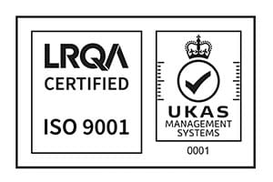 LRQA certified ISO 9001