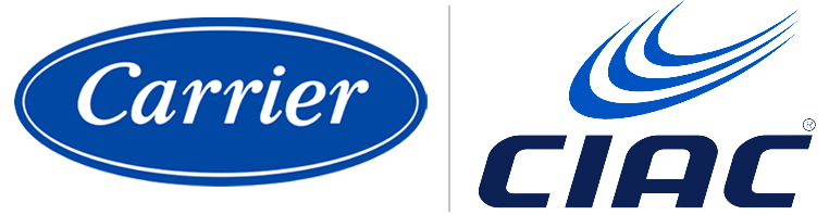 Logos de marcas Carrier y CIAC